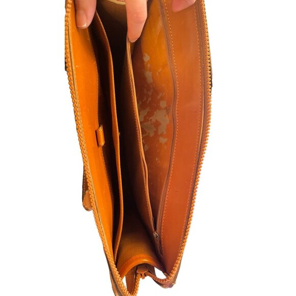 Dooney & Bourke Tan and Brown Satchel - Picture 7 of 7